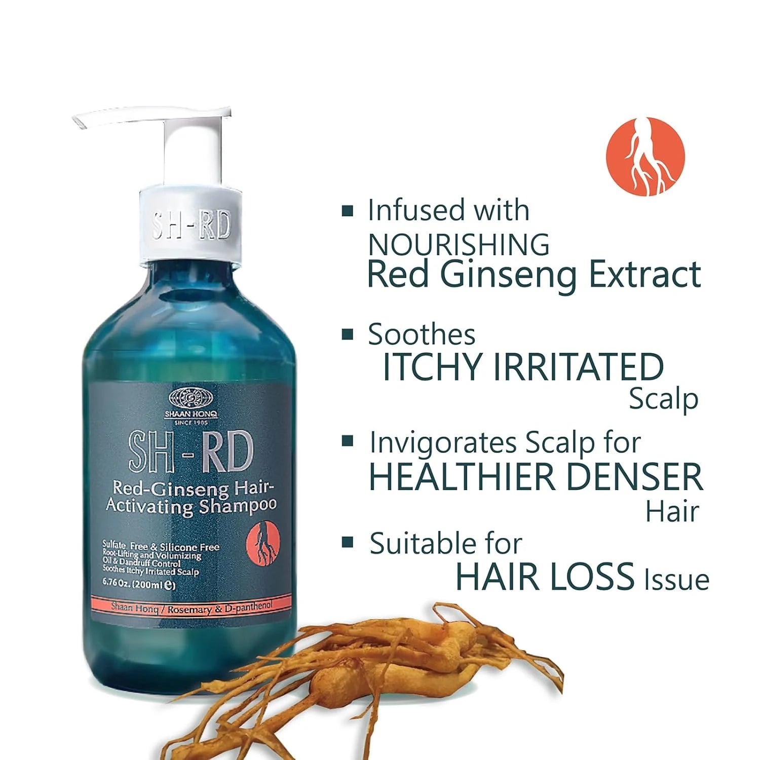 SH-RD Red Ginseng Hair Activating Shampoo