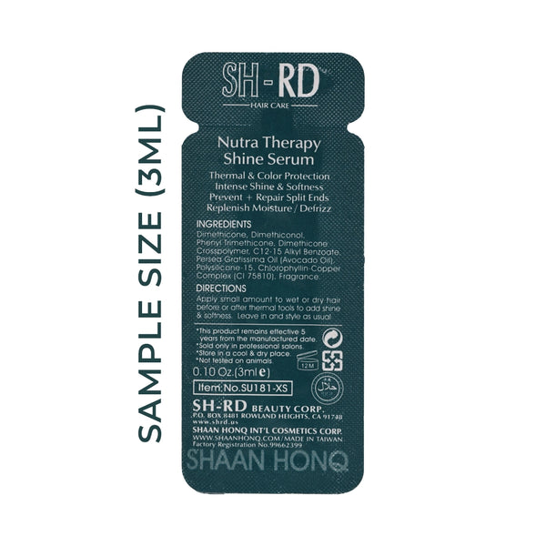 Nutra Therapy Shine Serum Tube 3ml