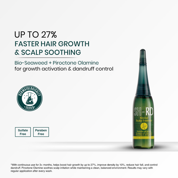 Hair Thinning Control Scalp Essence | Revive (R3) Scalp Essence  For Mild Hair Loss & Growth