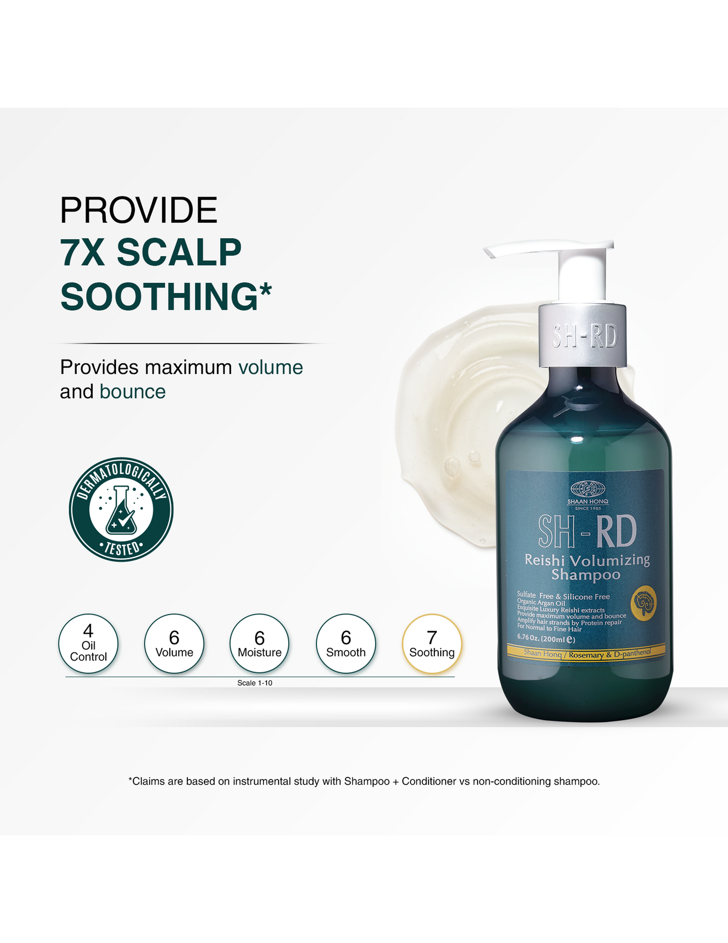 Hair Fall Control Scalp Shampoo | Reishi Extract For Sensitive Scalp Shampoo
