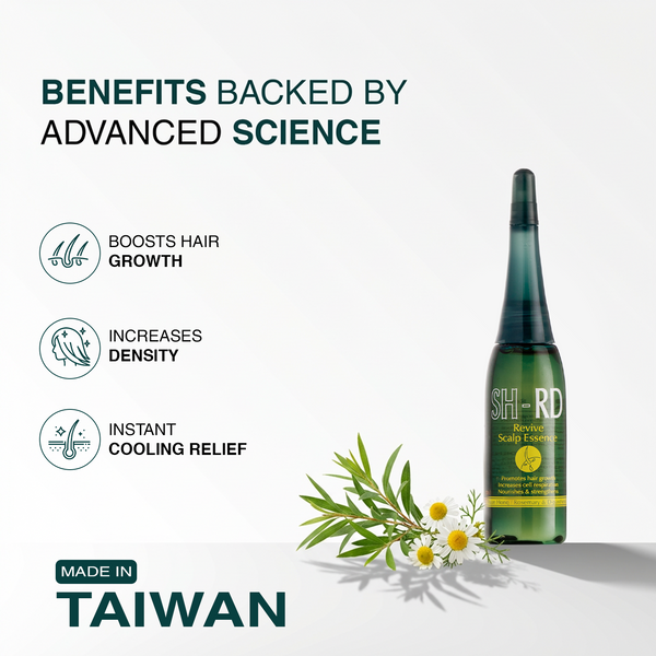 Hair Thinning Control Scalp Essence | Revive (R3) Scalp Essence  For Mild Hair Loss & Growth