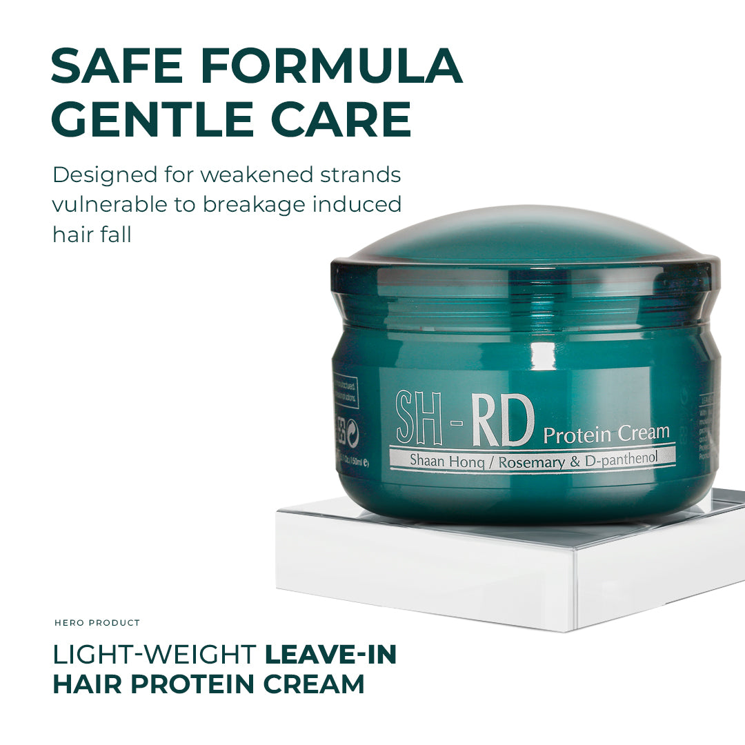 Hair Protein Cream for Dry and Damaged Hair | Frizz, Heat & UV Protection