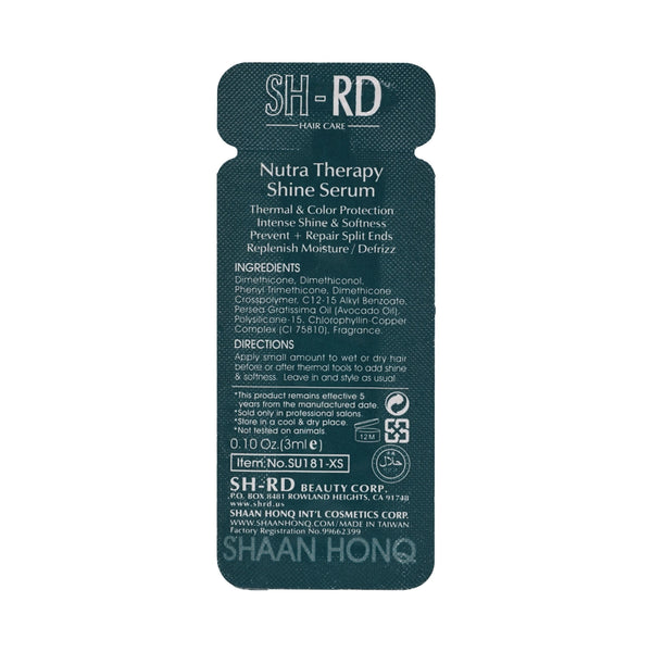 Nutra Therapy Shine Serum Tube 3ml
