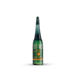 A green glass spray bottle of SH-RD Refresh Scalp Exfoliator with a dark green nozzle, centered on a white background with a soft shadow.