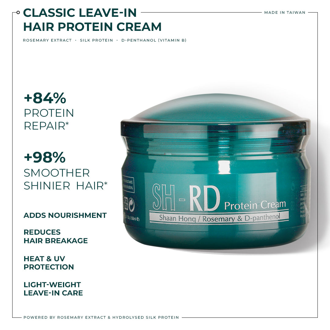 Hair Protein Cream for Dry and Damaged Hair | Frizz, Heat & UV Protection