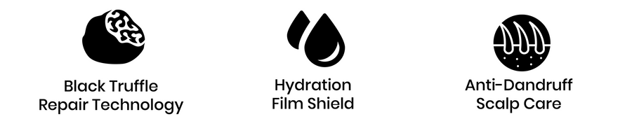 Truffle Moisturizing Shampoo features