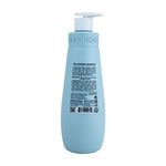 A light blue bottle of Haan Hong Oil Control Shampoo with a white pump dispenser, shown from the back against a plain white background.